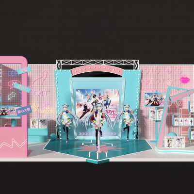 美少女  美陈 舞台