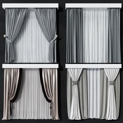 欧式窗帘垂帘