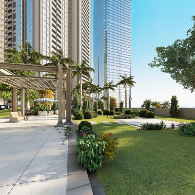 现代小区景观