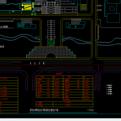 黄河水院新校区总平面图