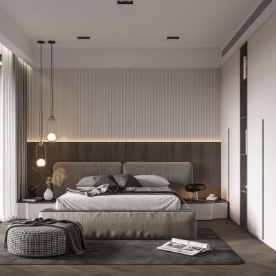 现代卧室
