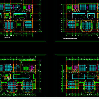 山东教学楼建施平面