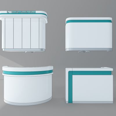 现代医院接待台服务台护士站