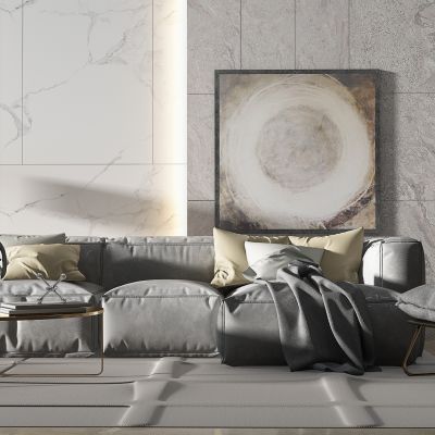 现代沙发茶几组合