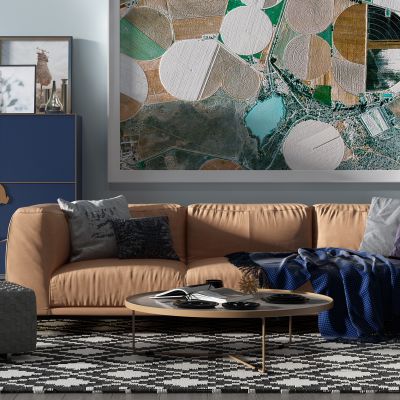 北欧沙发茶几沙发墩装饰边柜边几3D模型