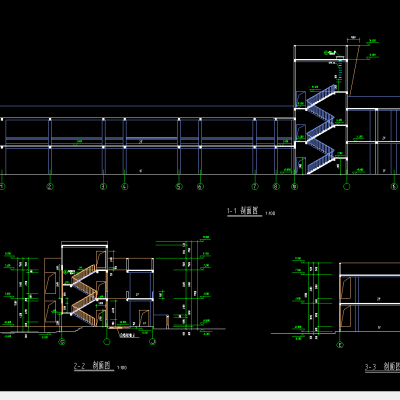 鸡冠石幼儿园建筑施工图