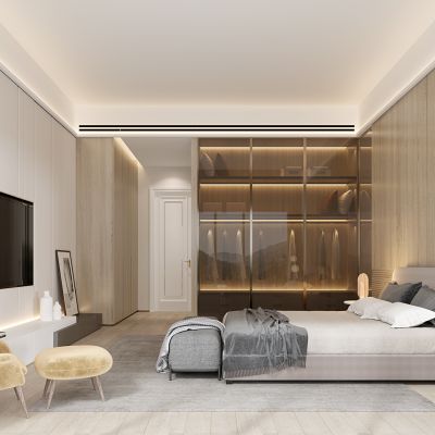 现代卧室