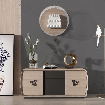 现代轻奢玄关柜餐边柜装饰柜电视柜摆台摆件