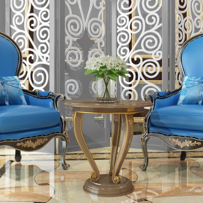 古典雕花沙发椅