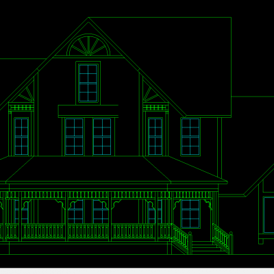 天水某别墅设计图形2个