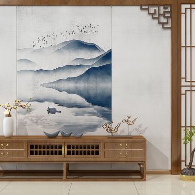 电视背景墙屏风隔断