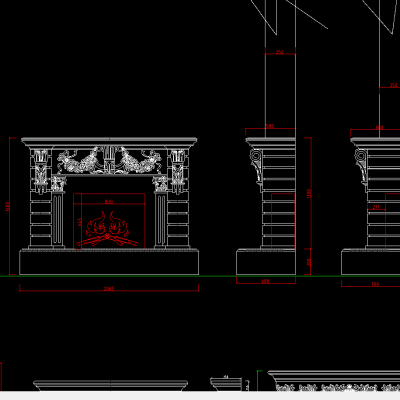 壁炉图集素材下载