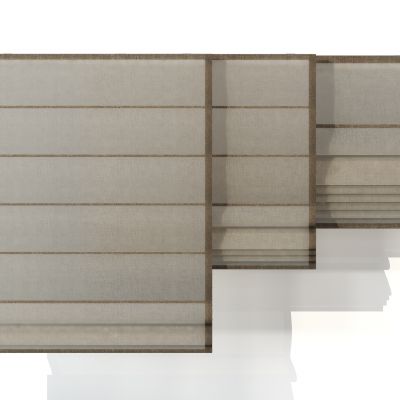 新中式卷帘罗马帘布帘