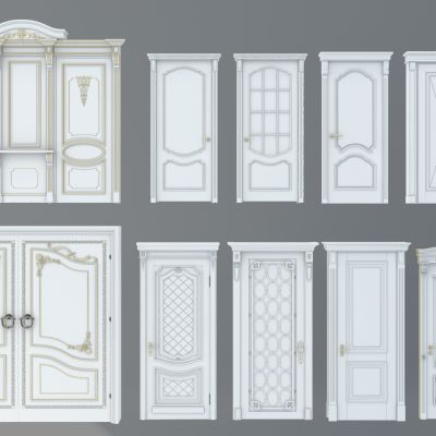 欧式入户门木门