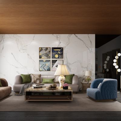 简欧沙发茶几餐边柜玄关柜屏风台灯