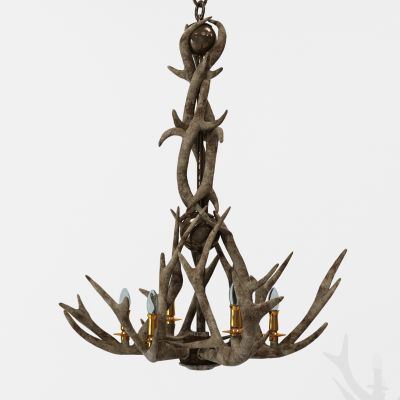 现代鹿角树枝灯具吊灯