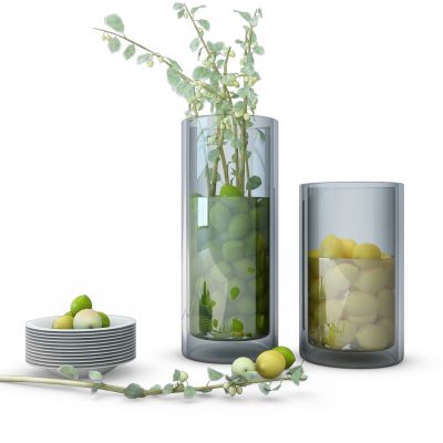 现代玻璃花瓶瓶