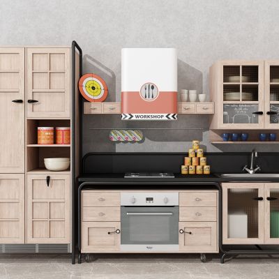 现代橱柜厨具柜门