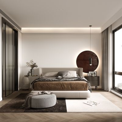 现代卧室