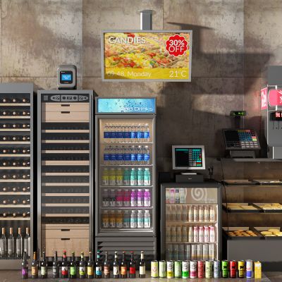 冰柜冷饮柜酒水柜保鲜柜饮料机收银机糕点保鲜冷藏柜