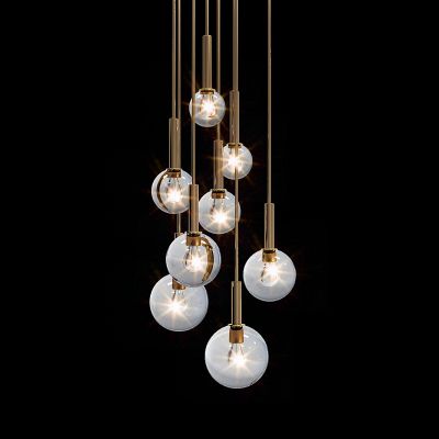 现代玻璃球小吊灯