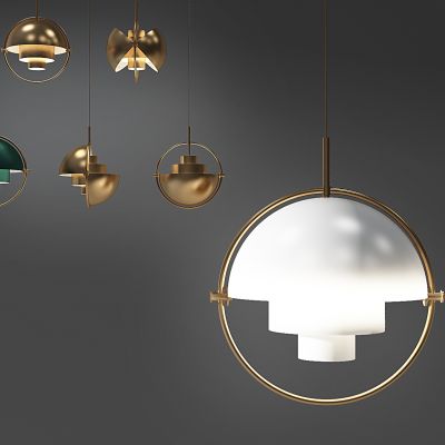 现代金属球小吊灯