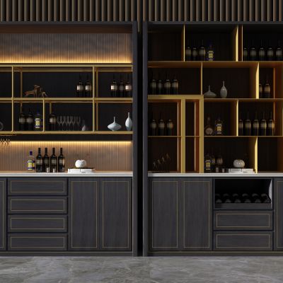 新中式酒柜