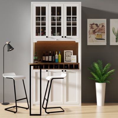 现代酒柜吧椅