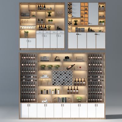 现代酒柜酒架