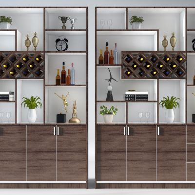 新中式酒柜