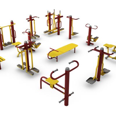 健身器材室外
