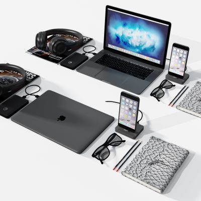 苹果笔记本电脑手机耳机耳麦移动硬盘电子产品