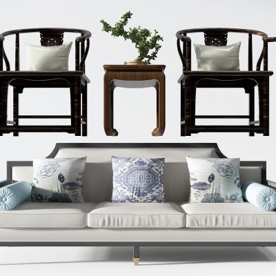 古典红木家具沙发圈椅