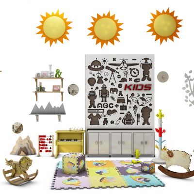 儿童家具玩具组合