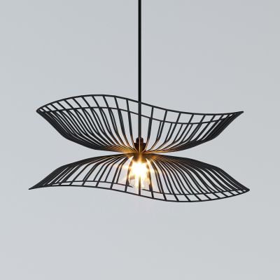 东南亚铁艺小吊灯