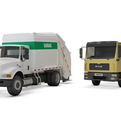 卡车垃圾清运车