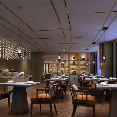 新中式行政走廊