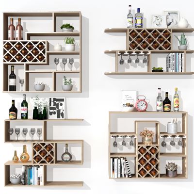 现代酒柜酒架吊柜