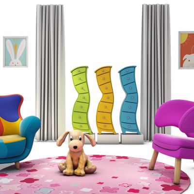 现代儿童家具沙发椅子