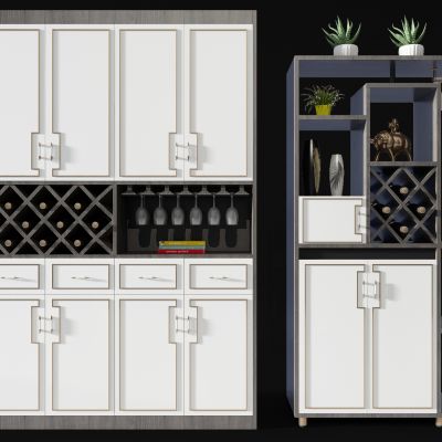 新中式酒柜摆件多宝阁玄关柜