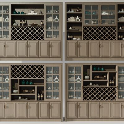 新中式酒柜