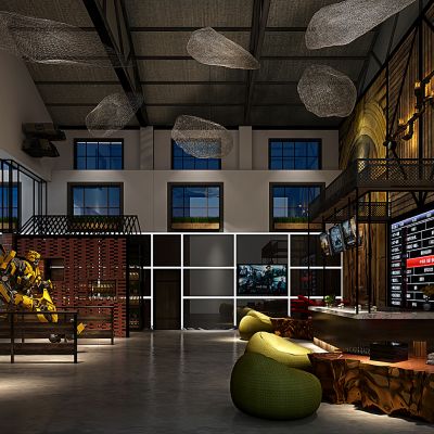 工业电影院大厅