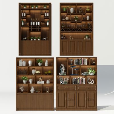 新中式酒柜