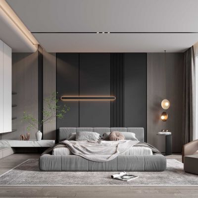 现代卧室