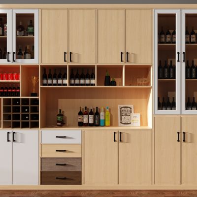 简欧酒柜