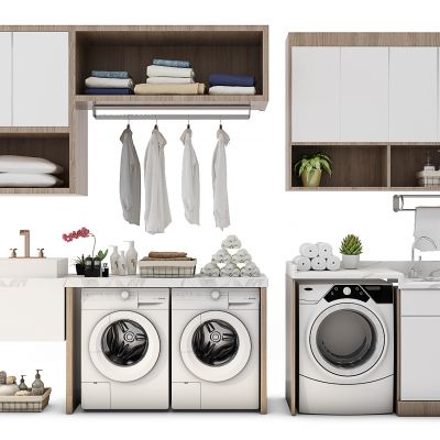 洗衣机橱柜组合