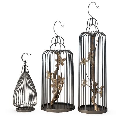 鸟笼摆件