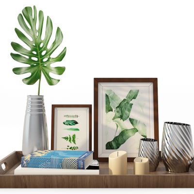 插花植物摆件花瓶