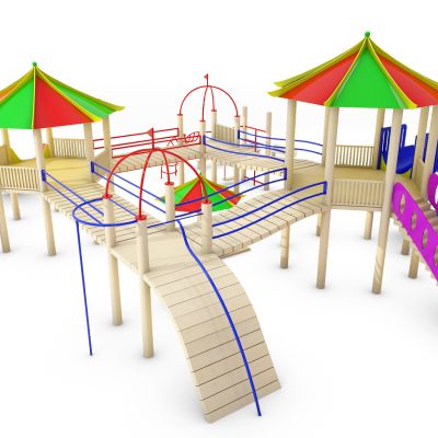 儿童游乐设施滑梯