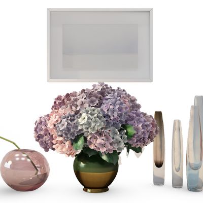 插花植物摆件花瓶